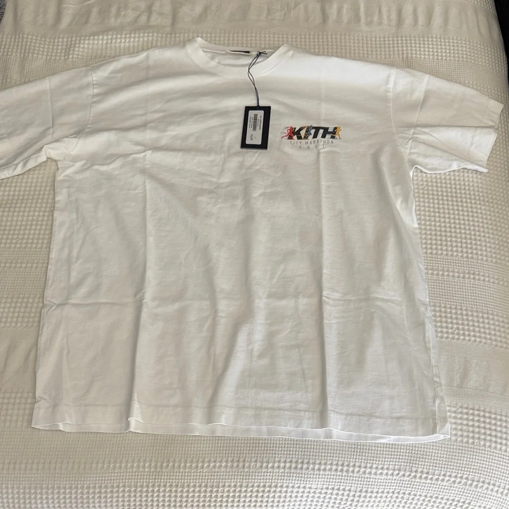 Kith | Shirts | Rare Kith City Marathon 21 T Shirt Size Large